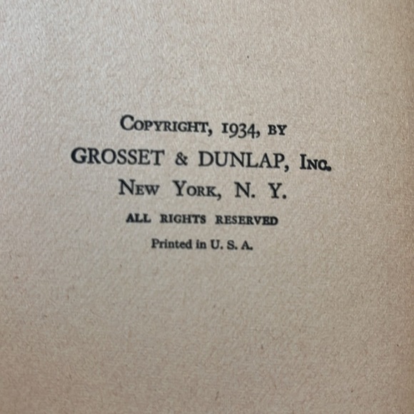 1934 Tom Swift And His Ocean Airport by Victor Appleton HC Book First Edition - Picture 3 of 16
